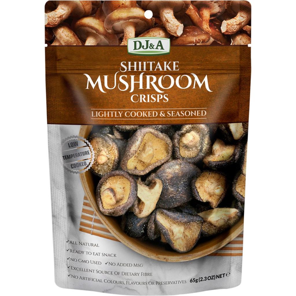 DJ&A - Shiitake Mushroom Crisps 65g