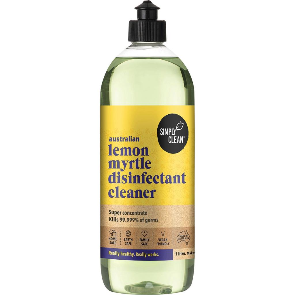 Simply Clean - Disinfectant Cleaner Lemon Myrtle 1lt