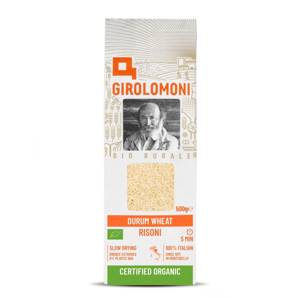Girolomoni - Durum Wheat Semolina Risoni 500g