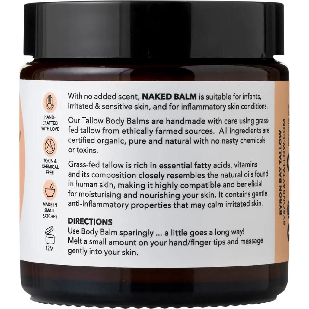 Byron Bay Tallow - Body Naked Balm 100ml