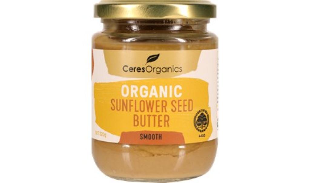 Ceres Organics - Organic Sunflower Seed Butter, Smooth 220g