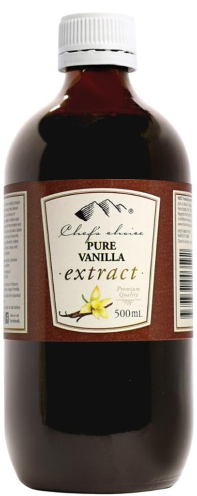 Chef's Choice - Pure Vanilla Extract 500ml