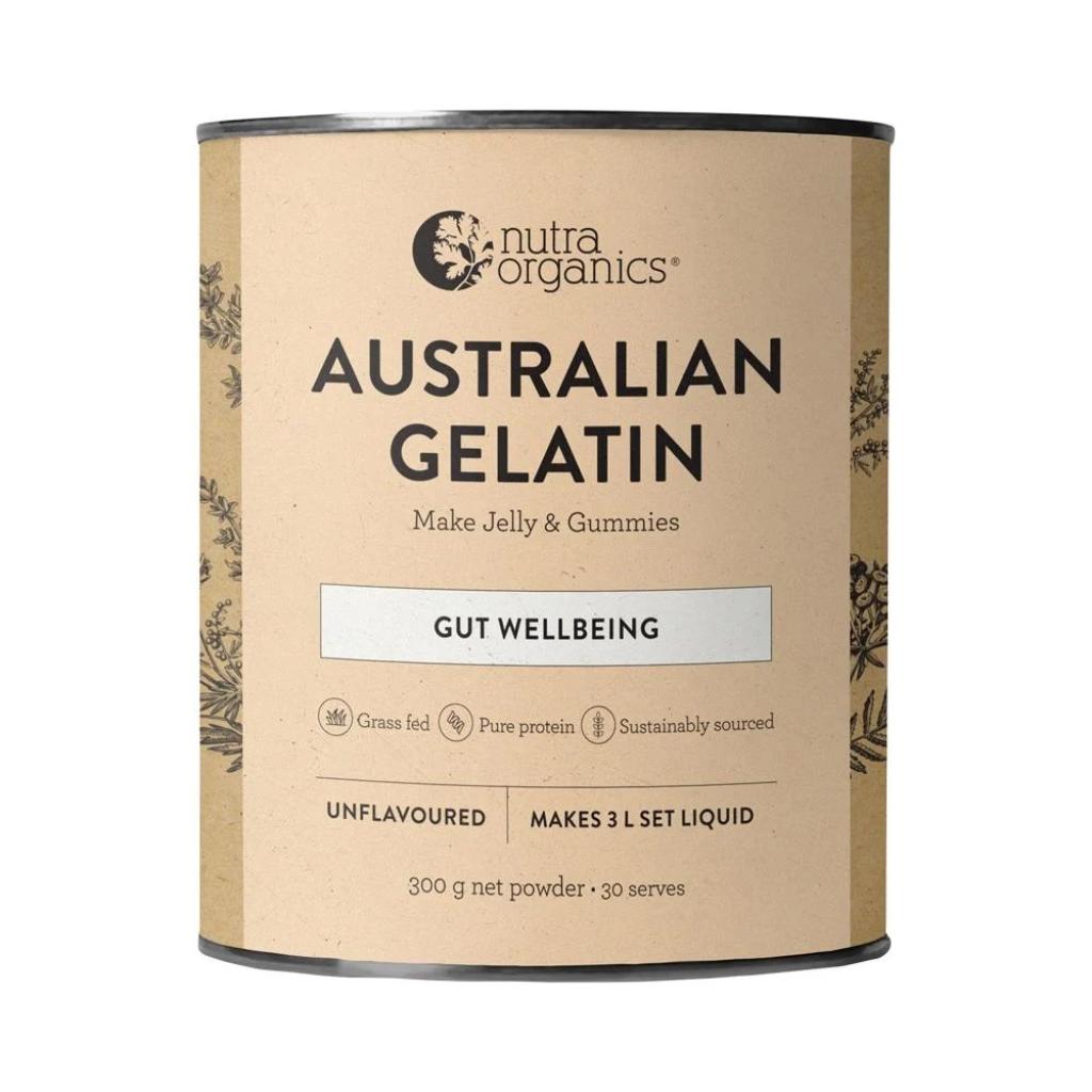 Nutra Organics - Australian Gelatin Unflavoured 300g