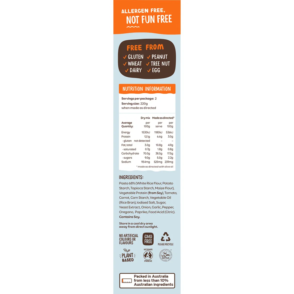 Well & Good - Vegan Bolognese with Macaroni 110g