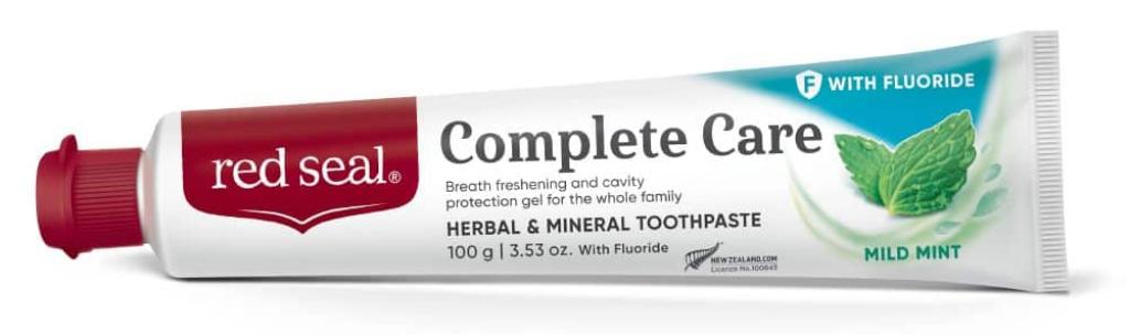 Red Seal - Complete Care w/Fluoride Mild Mint Toothpaste 100g