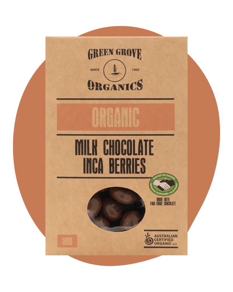 Junee - Milk Chocolate Inca Berries 180g
