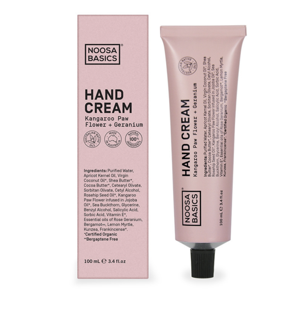 Noosa Basics - Kangaroo Paw Flower + Geranium Hand Cream 100g
