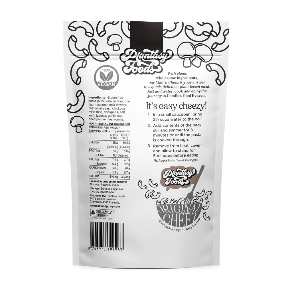Plantasy Foods - Mac'N'Cheez Porcini Cheez 200g