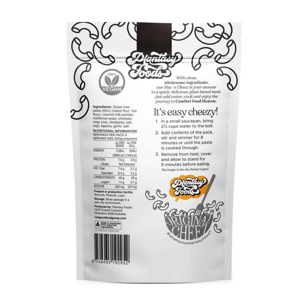 Plantasy Foods - Mac N Cheez - Original 200g