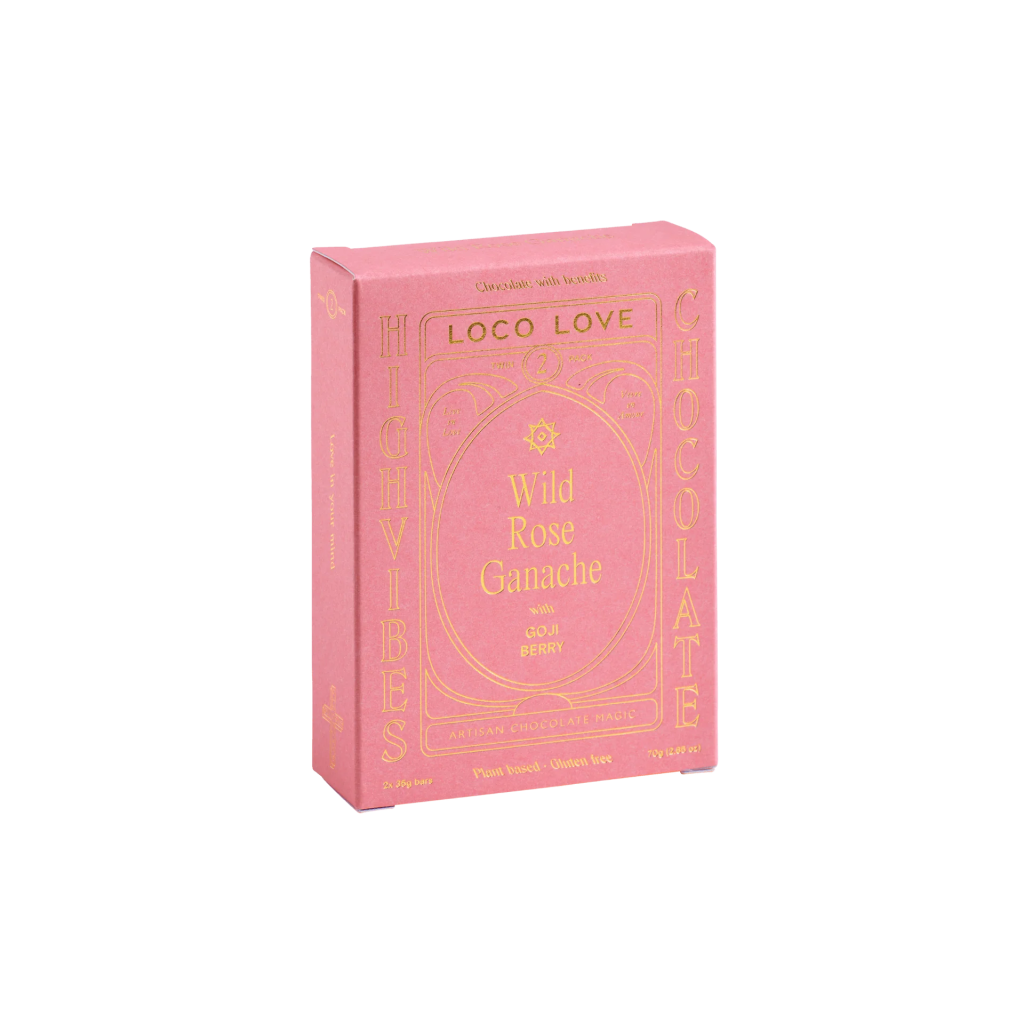 Loco Love - Wild Rose Ganache Twin Pack 70g