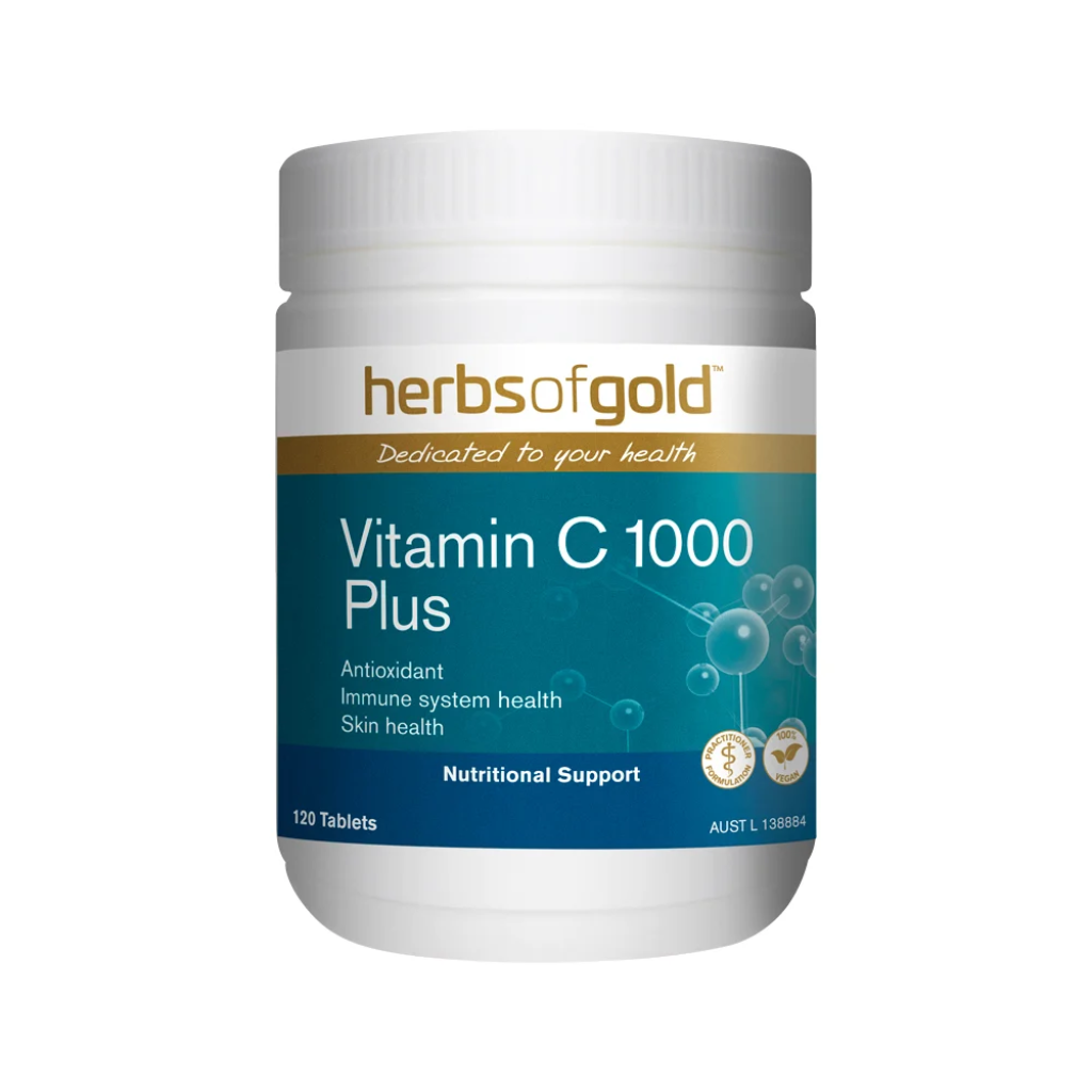 Herbs of Gold - Vitamin C 1000 Plus 120t