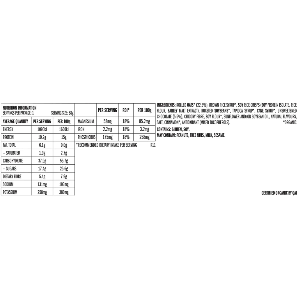 CLIF - Energy Bar Chocolate Chip 68g