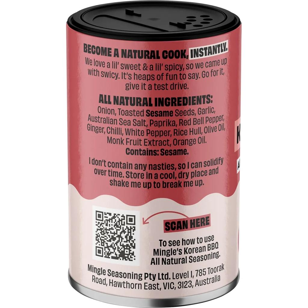 Mingle - Korean BBQ All Natural Seasoning 40g