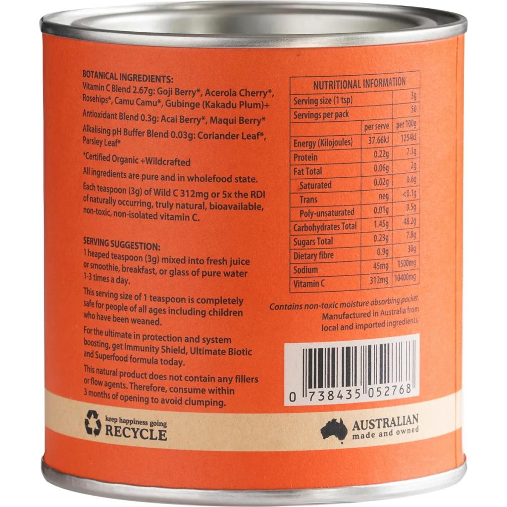 Eden Healthfoods - Wild C Natural Vitamin C Powder 150g