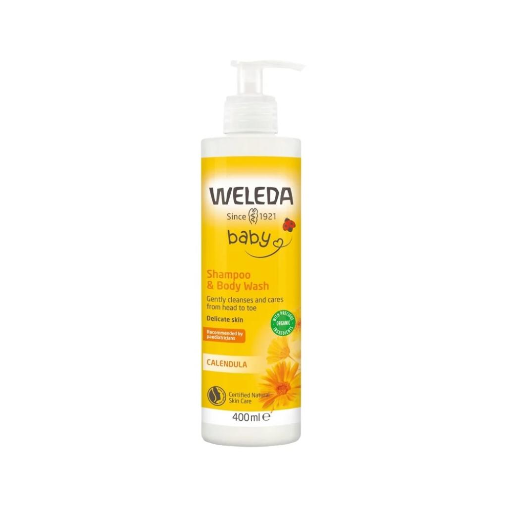 Weleda - Baby Shampoo & Body Wash Calendula 400ml