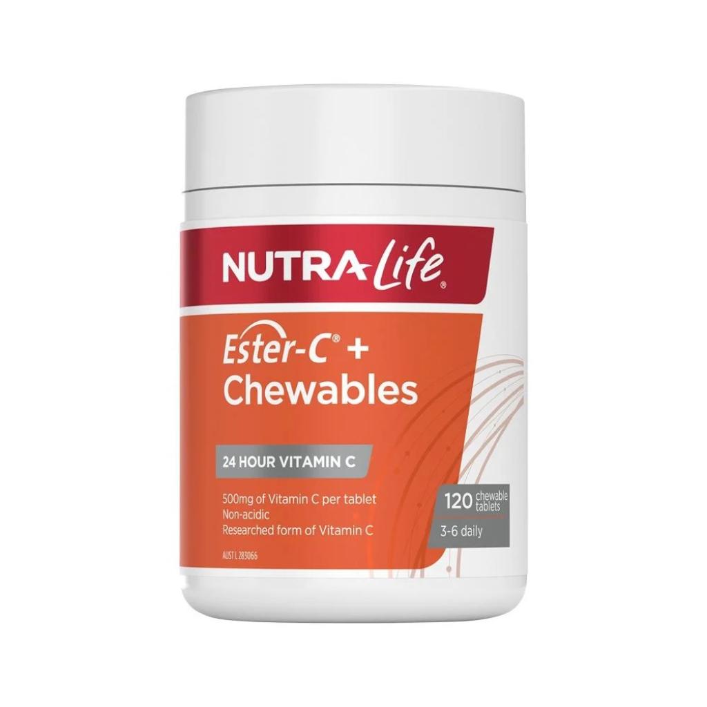 Nutralife - Ester C+ 500mg Chewable 120t