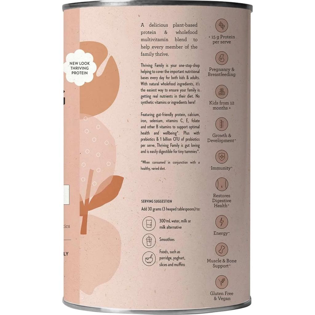 Nutra Organics - Thriving Protein Double Choc 450g