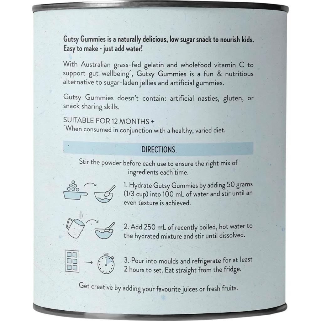 Nutra Naturals - Gutsy Gummies Blueberry 300g