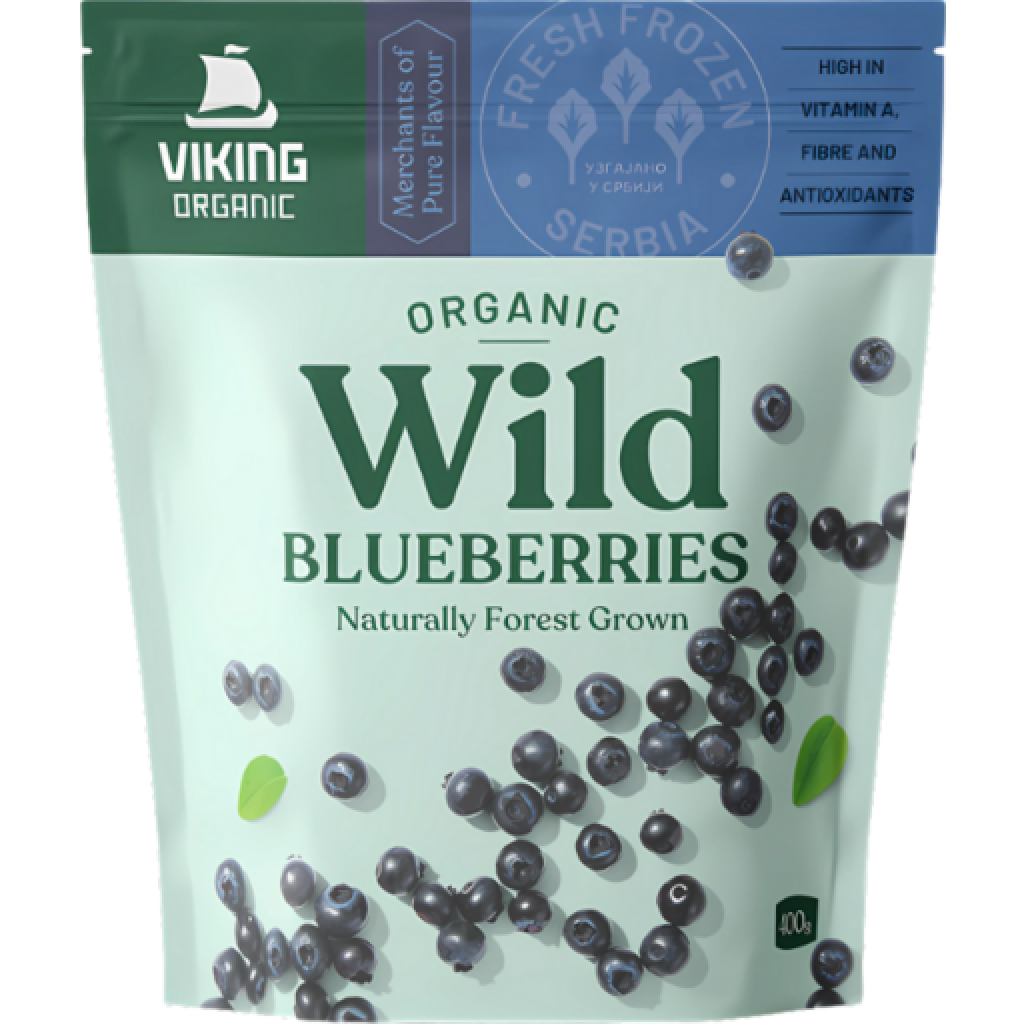 Viking Organics - Wild Blueberries 400g