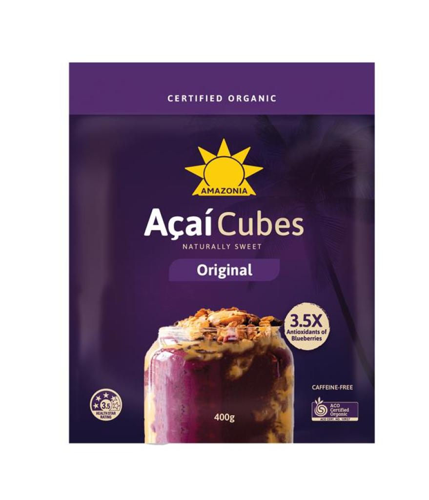 Raw Amazonia - Acai Cubes Original 400g