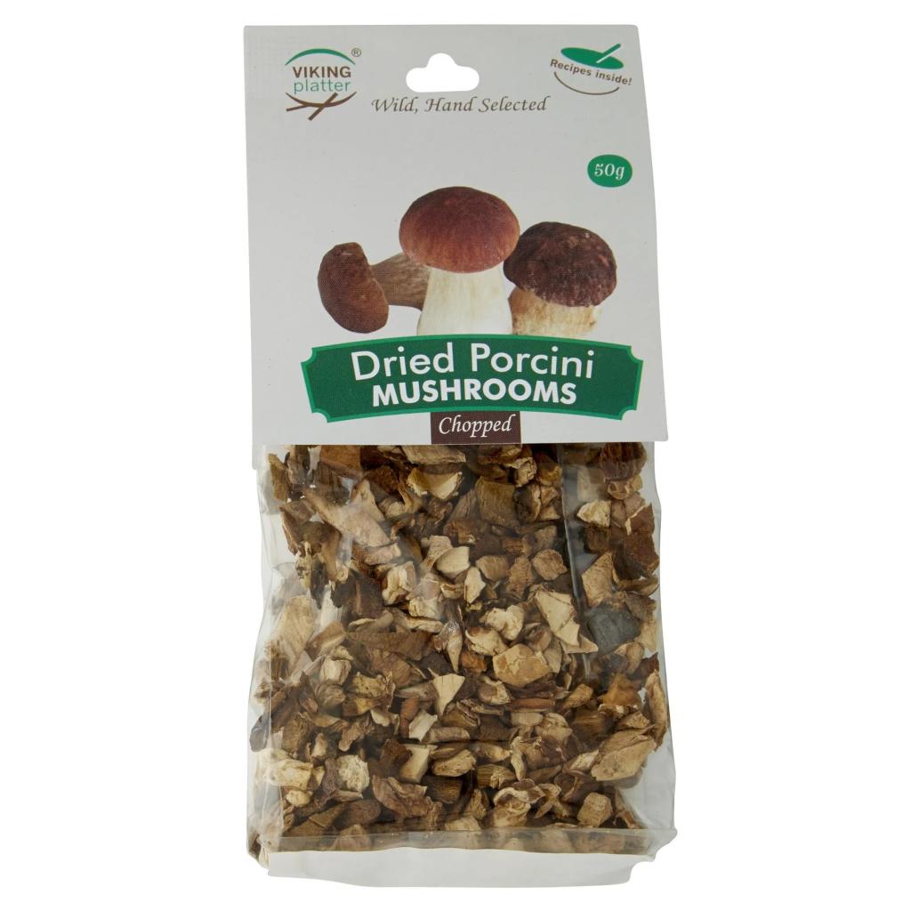 Viking Platter - Dried Porcini Mushrooms Chopped 40g
