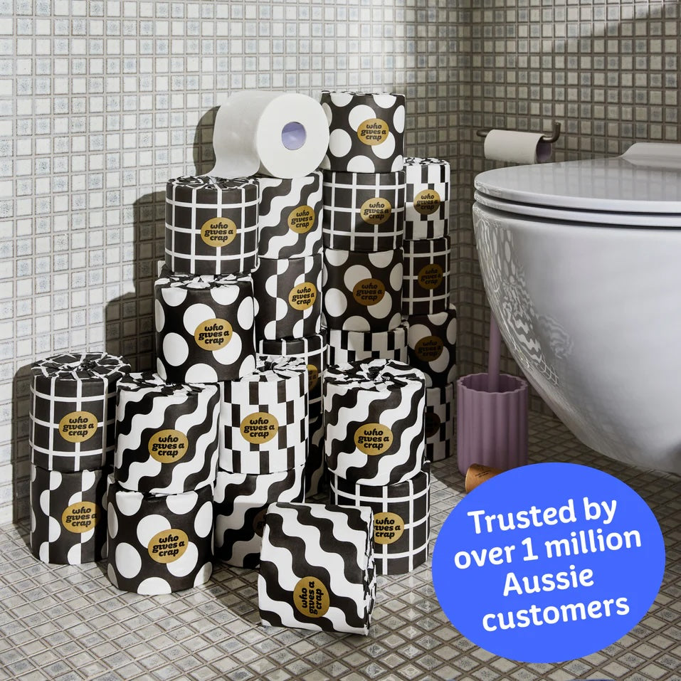 Who Gives A Crap - PREMIUM 100% Bamboo Toilet Paper 48pk