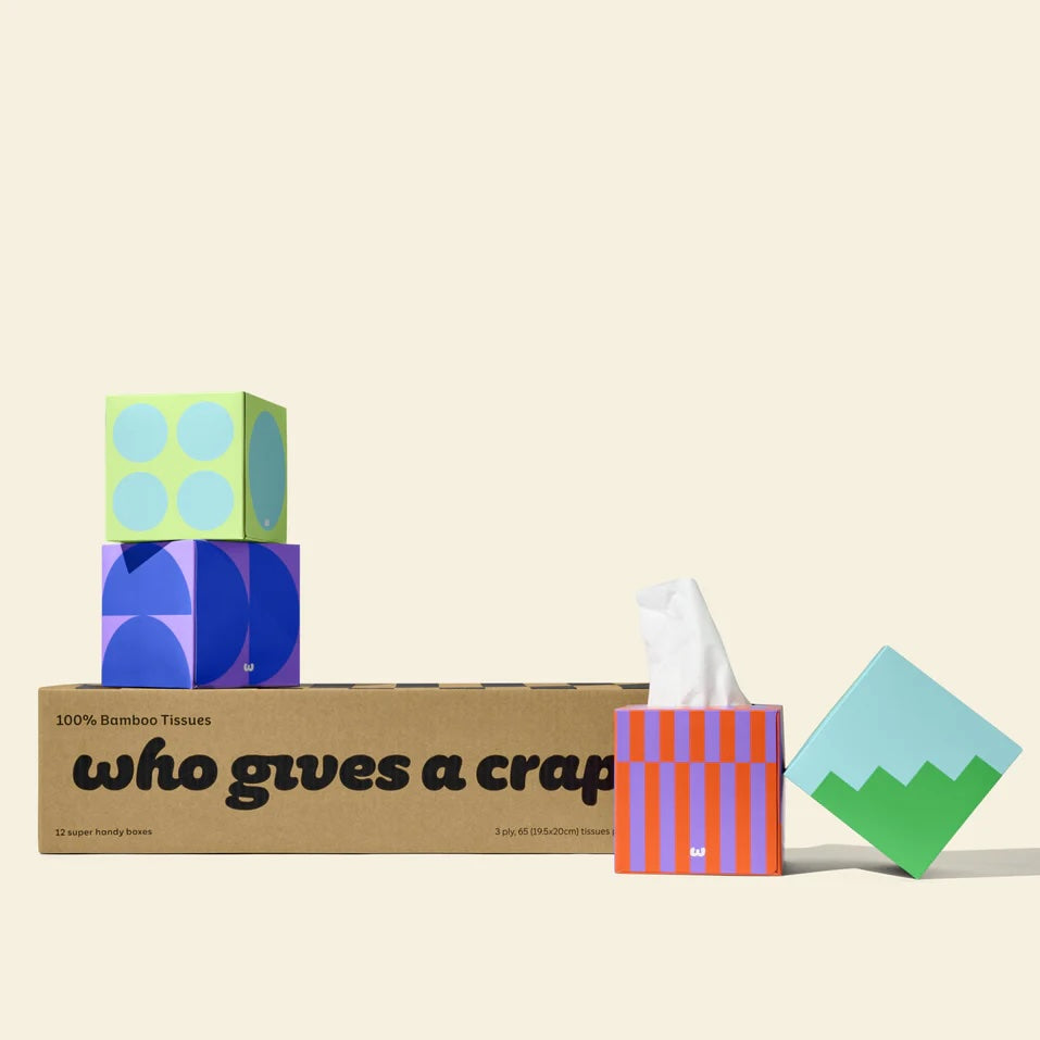 Who Gives A Crap - 100% Bamboo Tissues 12pk