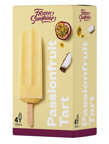 Frozen Sunshine - Passionfruit Tart 4pk