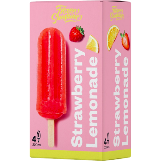 Frozen Sunshine - Strawberry Lemonade 4pk
