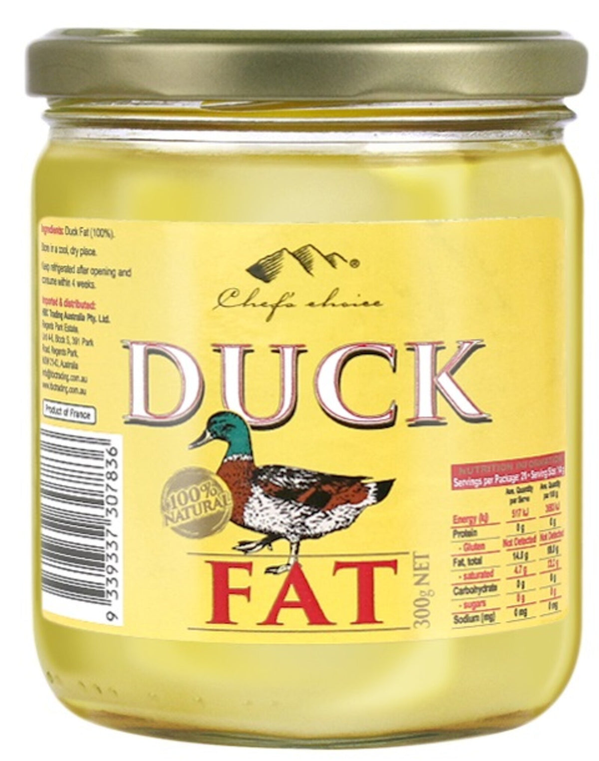 Chef's Choice - Duck Fat 300g