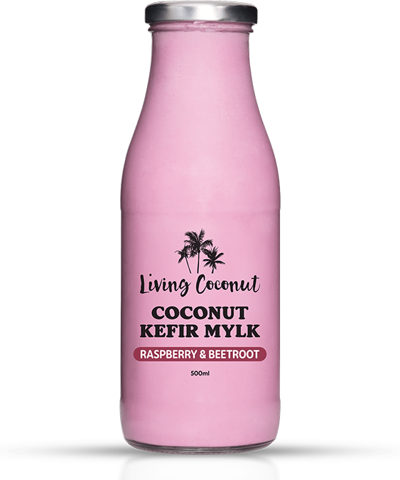 Living Coconut - Living Coconut Kefir Raspberry & Beetroot 500ml