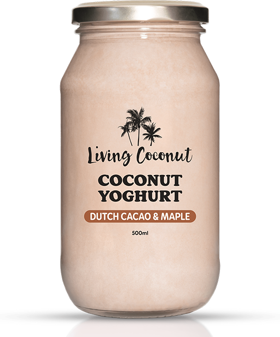 Living Coconut - Living Coconut Yoghurt Cacao & Maple 500ml