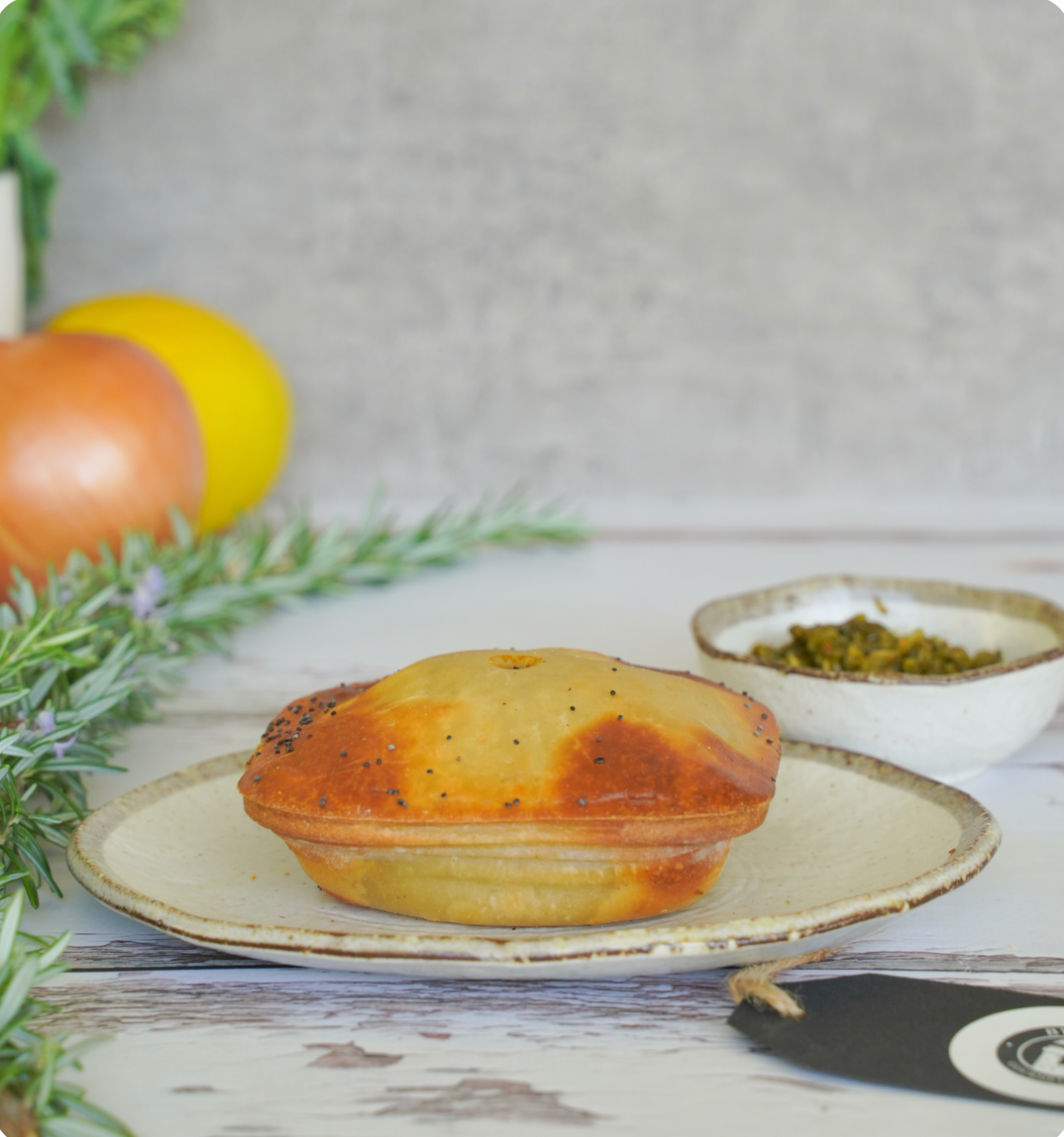Byron Gourmet Pies - Curried Lentil Pie Gluten Free 220g