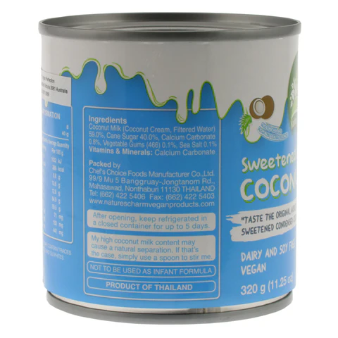 Nature's Charm - Sweetened Condensed Coconut Milk 320g
