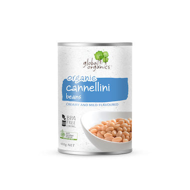 Global Organics - Cannellini Beans 400g