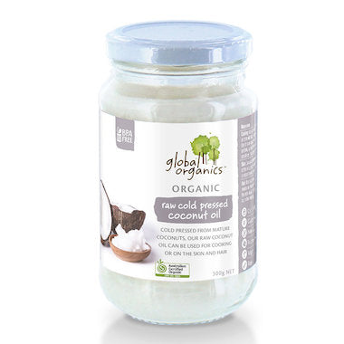 Global Organics - Cold Pressed Coconut Oil 300g