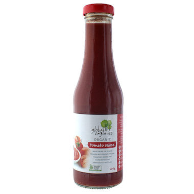 Global Organics - Organic Tomato Sauce (Ketchup) 500g