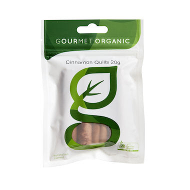 Gourmet Organic Herb - Cinnamon Quills Organic 20g