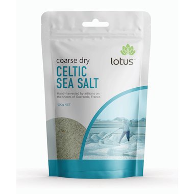 Lotus - Coarse Dry Celtic Sea Salt 500g
