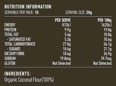 Lotus - Coconut Flour Organic 500g