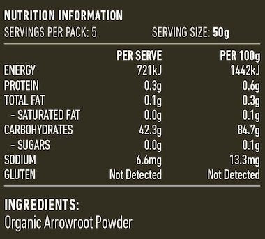 Lotus - Organic Arrowroot Powder 250g