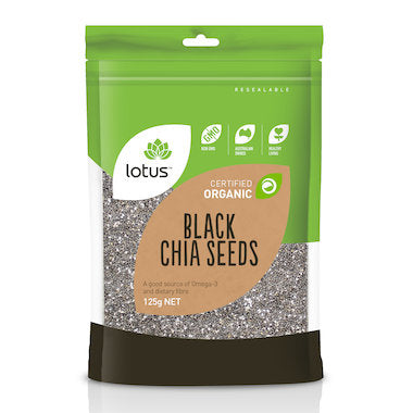 Lotus - Organic Black Chia Seeds 125g