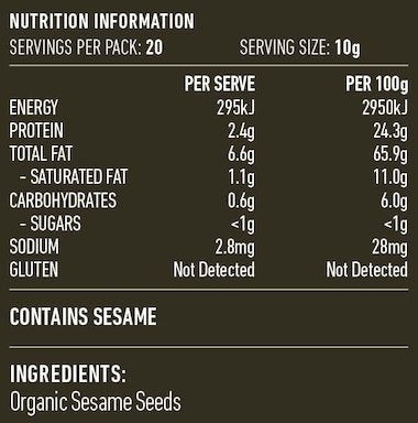 Lotus - Organic Sesame Seeds 200g