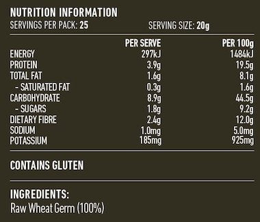 Lotus - Wheat Germ Raw 500g