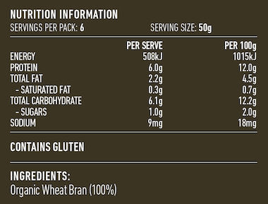 Lotus - Wheat Bran 300g
