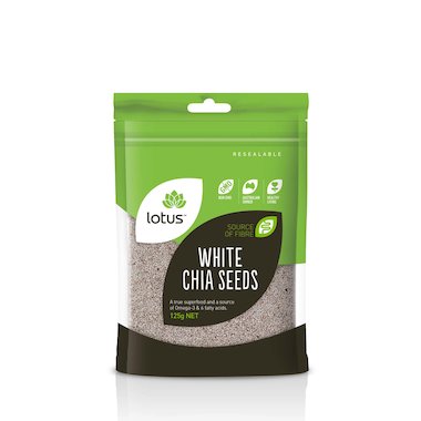 Lotus - White Chia Seeds 125g