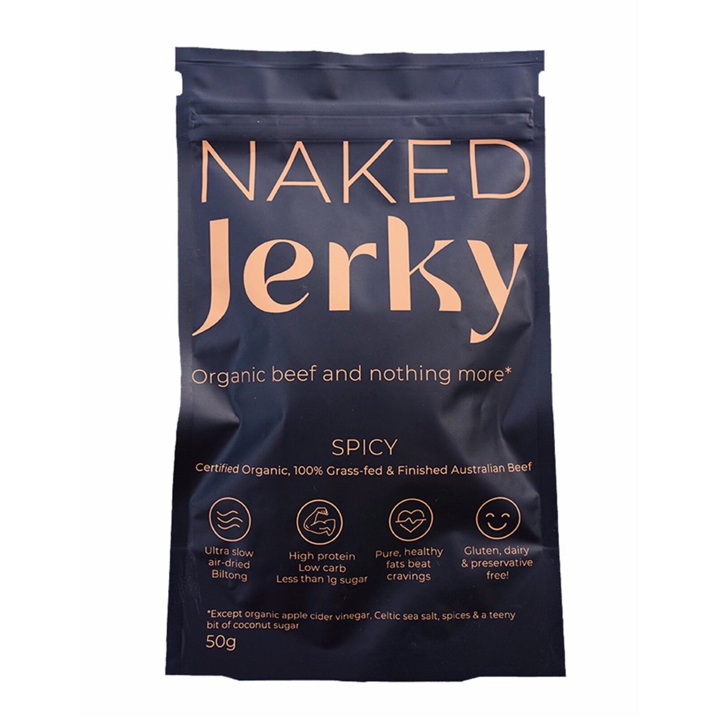 Naked Jerky - Spicy Jerky 50g