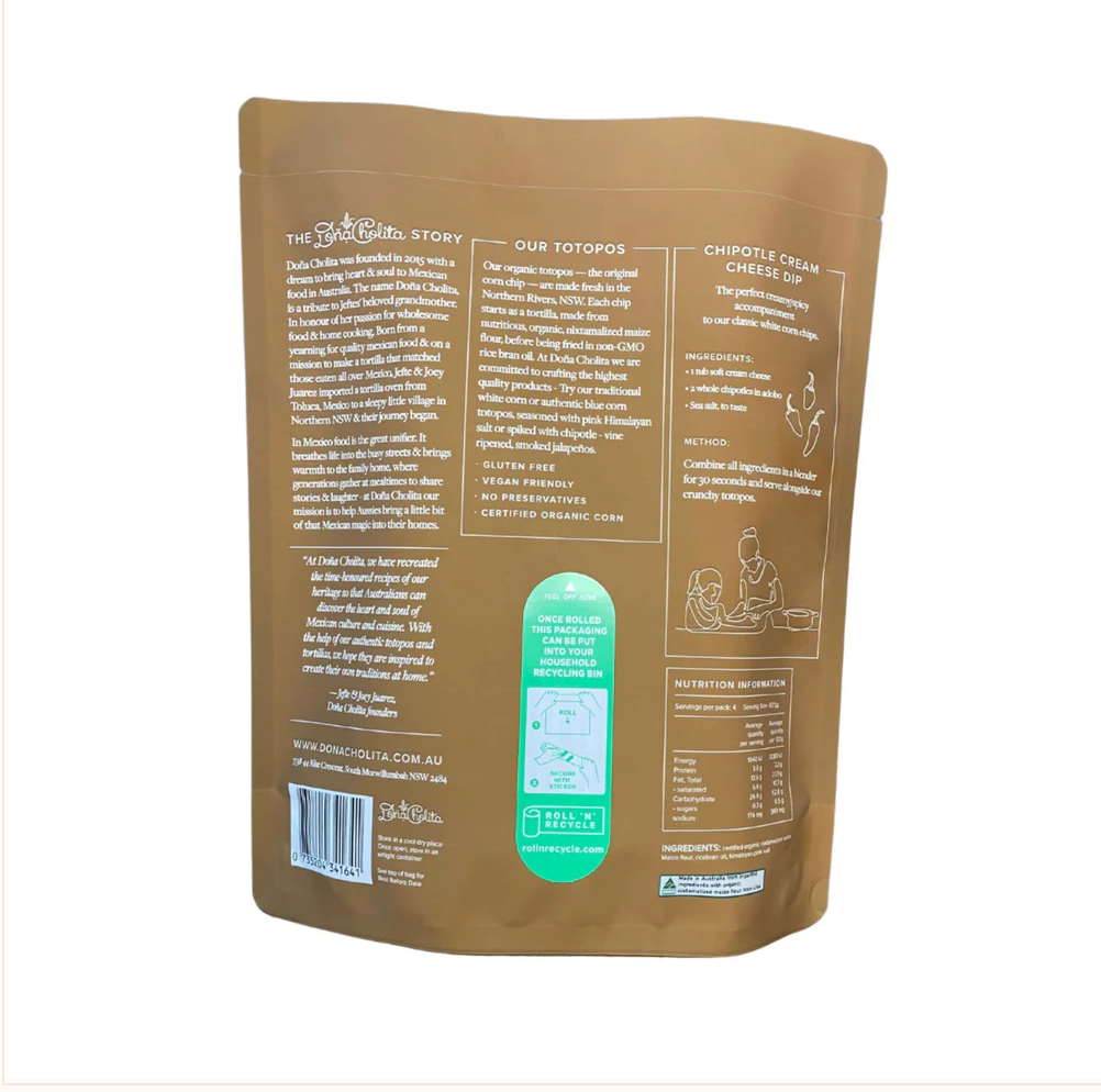 Dona Cholita - White Corn Totopos 170g