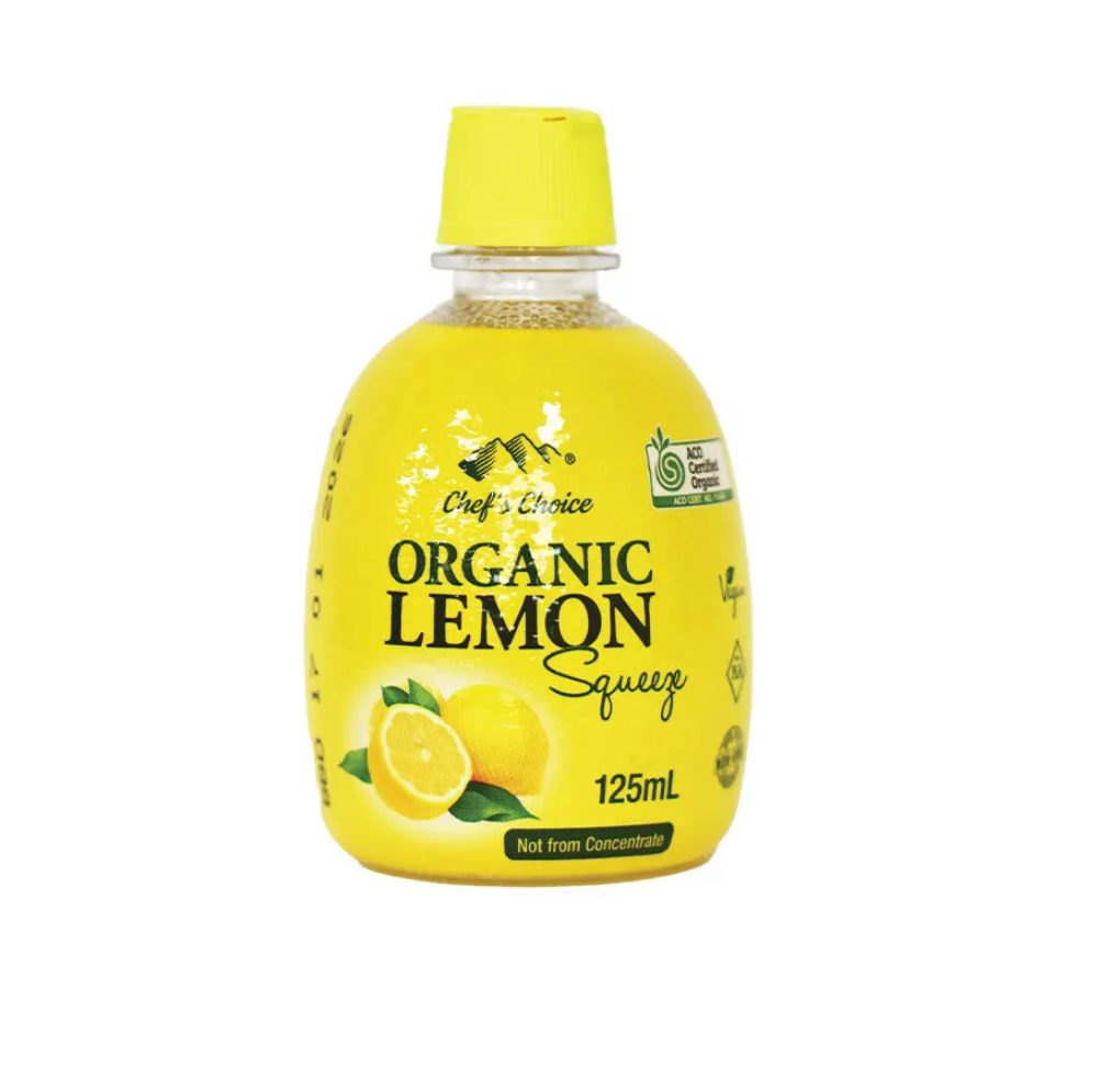 Chef's Choice - Organic Lemon Juice 125ml