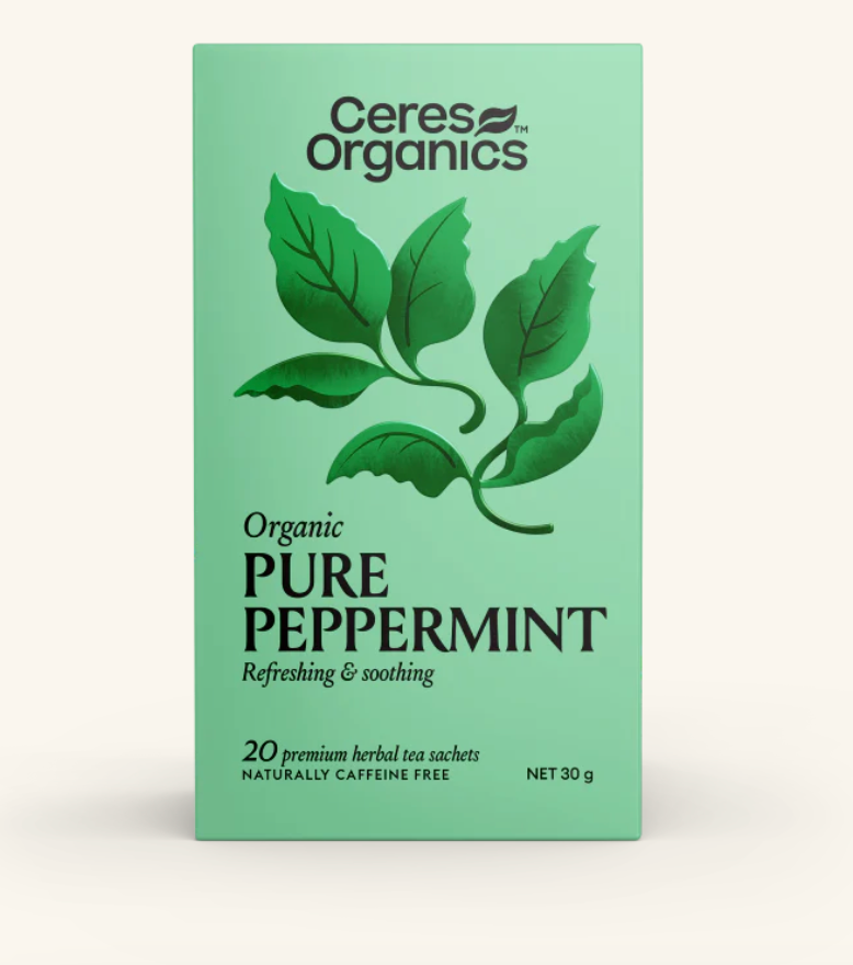 Ceres Organics - Organic Pure Peppermint Tea 20TB 24g